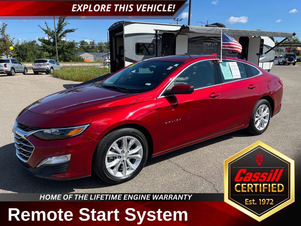 used 2024 Chevrolet Malibu car, priced at $22,348