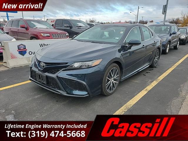 used 2021 Toyota Camry car, priced at $24,919