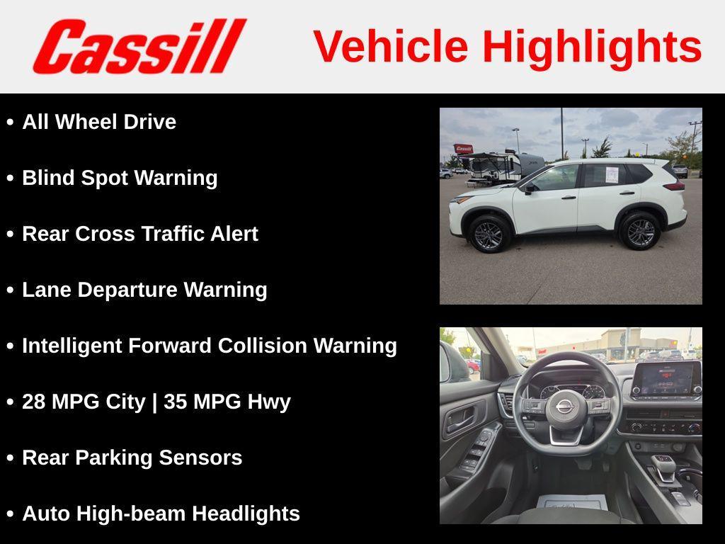 used 2024 Nissan Rogue car, priced at $22,167