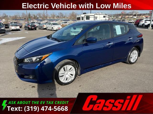 used 2025 Nissan Leaf car, priced at $23,000