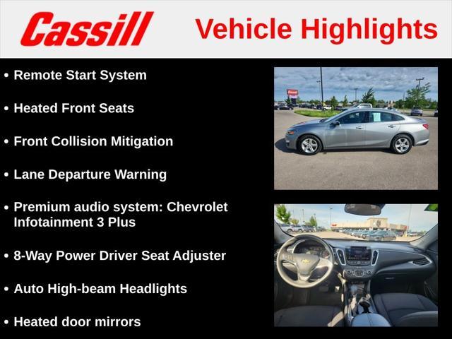 used 2024 Chevrolet Malibu car, priced at $19,921
