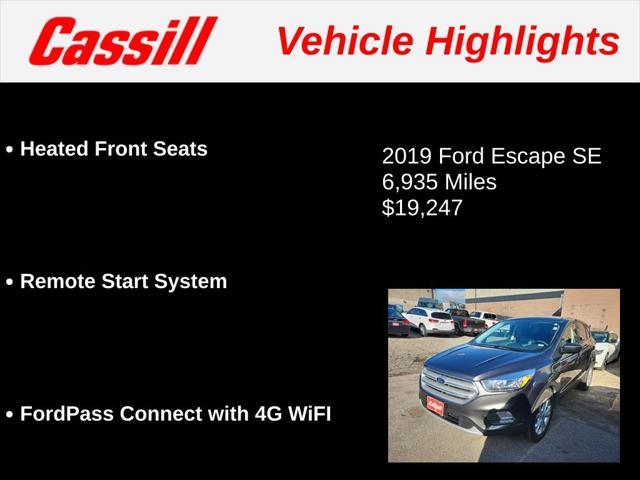 used 2019 Ford Escape car, priced at $19,247