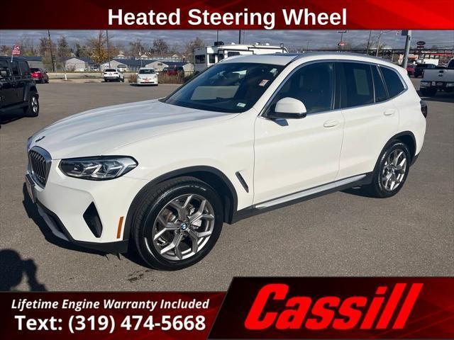 used 2022 BMW X3 car, priced at $34,817