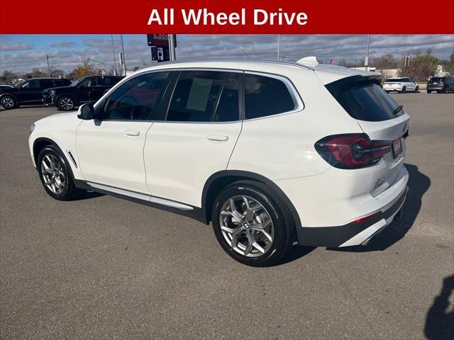 used 2022 BMW X3 car, priced at $34,817