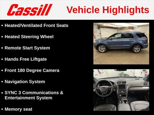 used 2018 Ford Explorer car, priced at $18,587