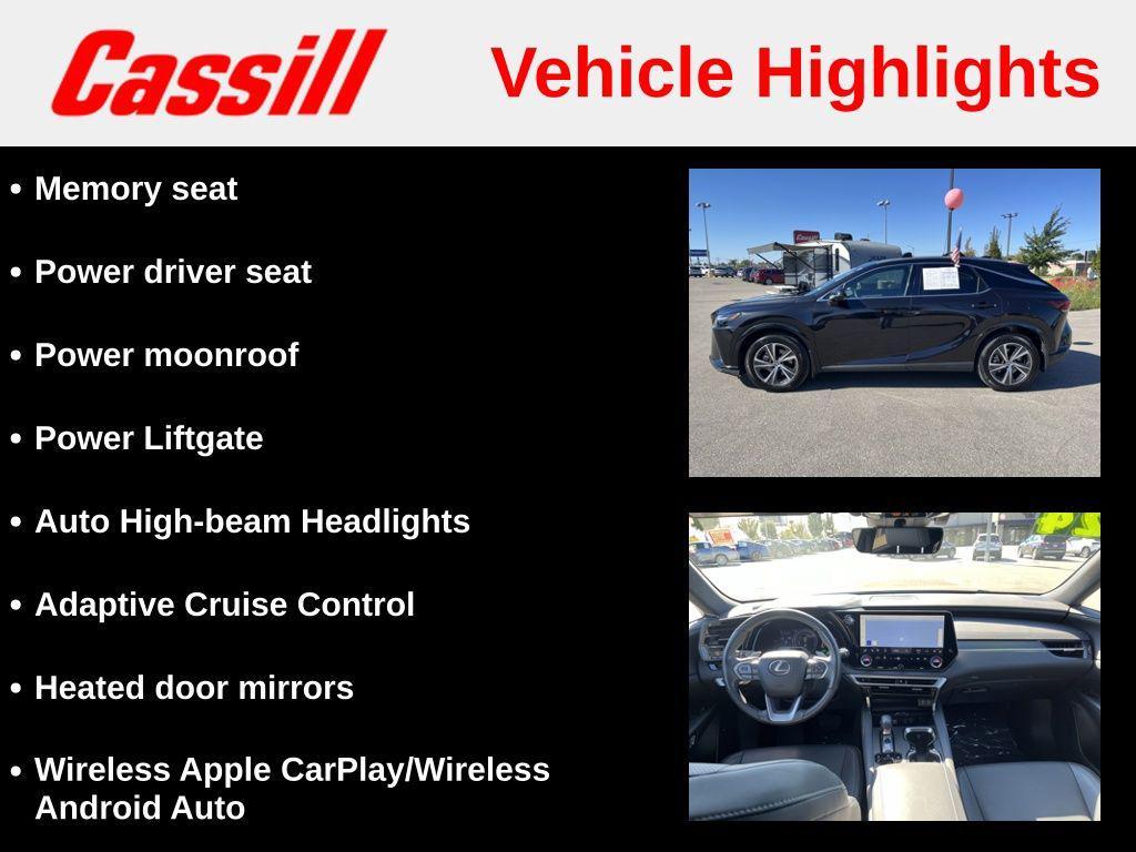 used 2024 Lexus RX 350 car, priced at $54,288