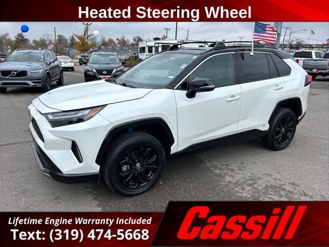 used 2022 Toyota RAV4 Hybrid car, priced at $33,971