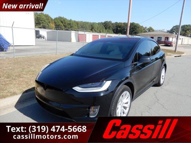 used 2020 Tesla Model X car, priced at $40,864