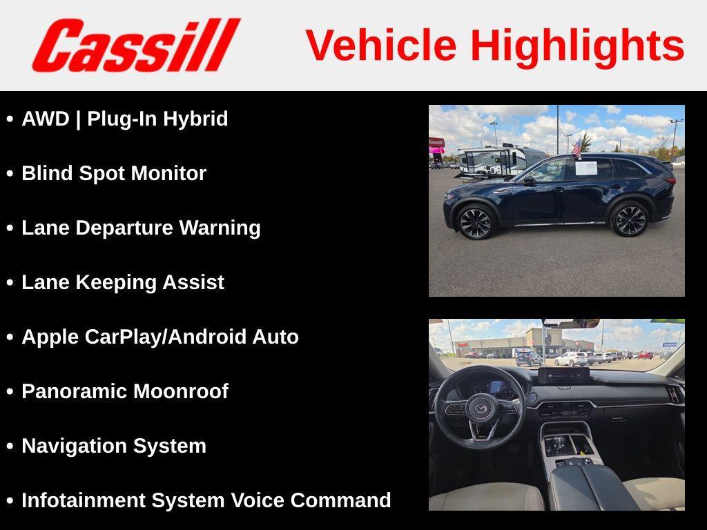 used 2024 Mazda CX-90 PHEV car, priced at $31,799