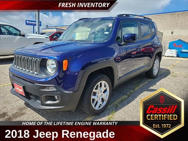 used 2018 Jeep Renegade car, priced at $13,997