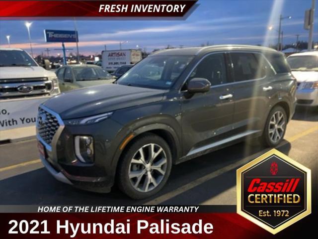 used 2021 Hyundai Palisade car, priced at $33,250