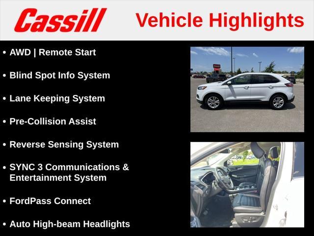used 2020 Ford Edge car, priced at $18,277