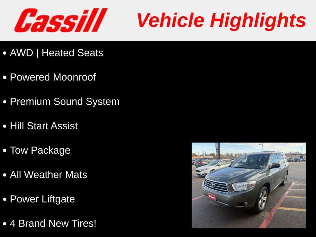 used 2010 Toyota Highlander car, priced at $10,337