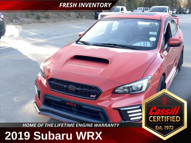 used 2019 Subaru WRX STI car, priced at $33,636