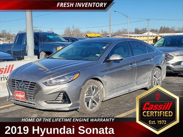 used 2019 Hyundai Sonata Hybrid car, priced at $19,976