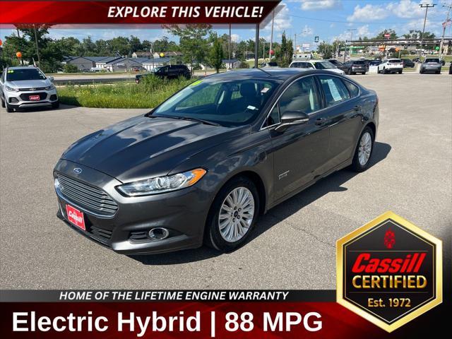 used 2016 Ford Fusion Energi car, priced at $11,990