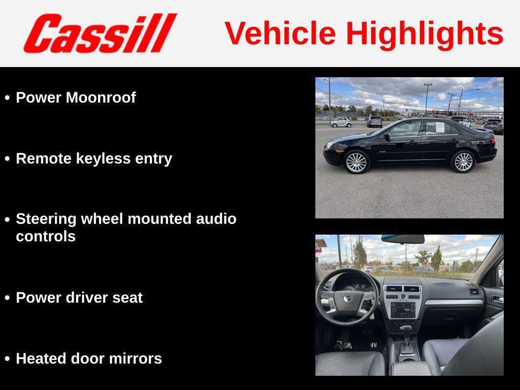 used 2008 Mercury Milan car, priced at $5,997