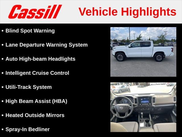 used 2022 Nissan Frontier car, priced at $29,525