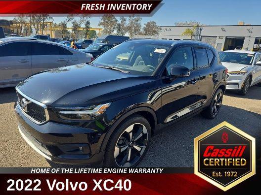 used 2022 Volvo XC40 car, priced at $28,491