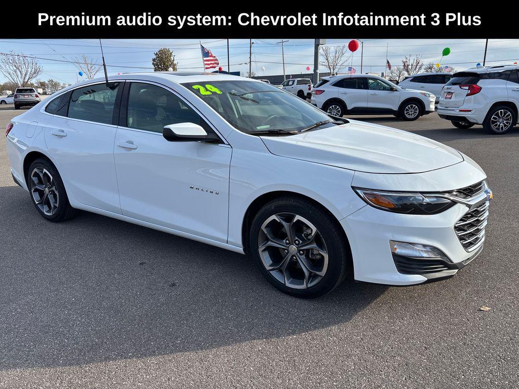 used 2024 Chevrolet Malibu car, priced at $20,591