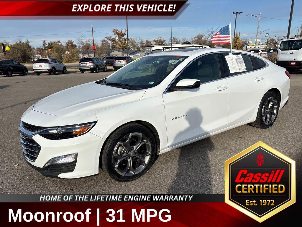 used 2024 Chevrolet Malibu car, priced at $20,591