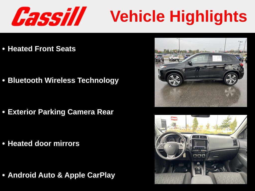 used 2020 Mitsubishi Outlander Sport car, priced at $15,725