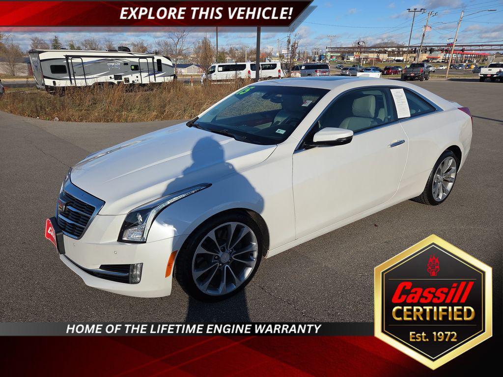 used 2015 Cadillac ATS car, priced at $14,657