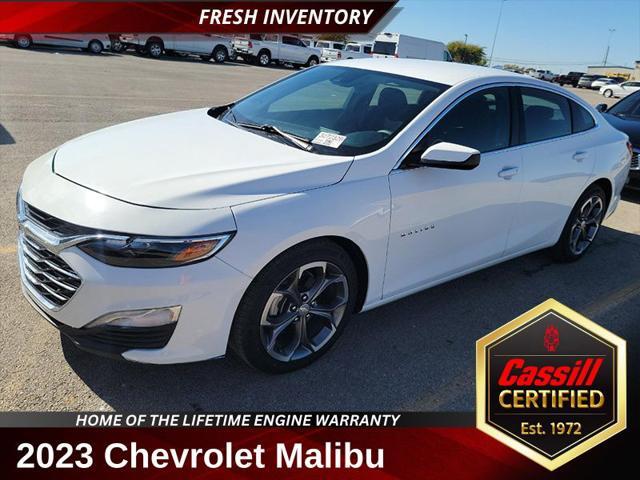 used 2023 Chevrolet Malibu car, priced at $18,870