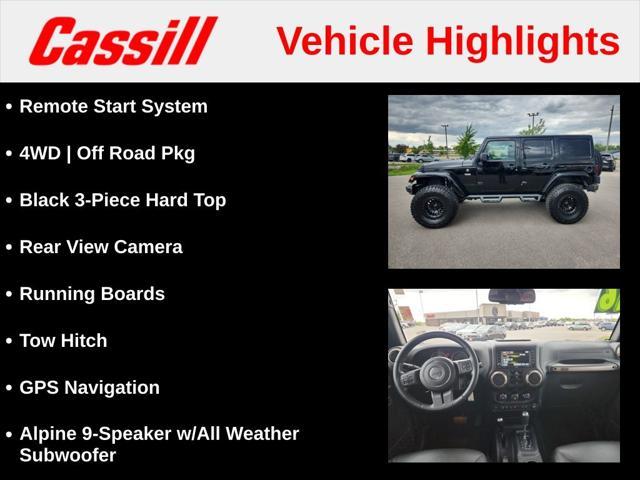 used 2016 Jeep Wrangler Unlimited car, priced at $22,579