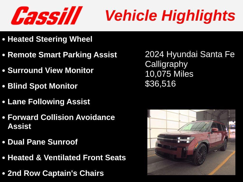 used 2024 Hyundai Santa Fe car, priced at $36,516