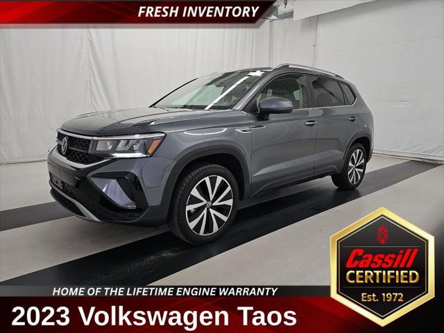 used 2023 Volkswagen Taos car, priced at $21,724