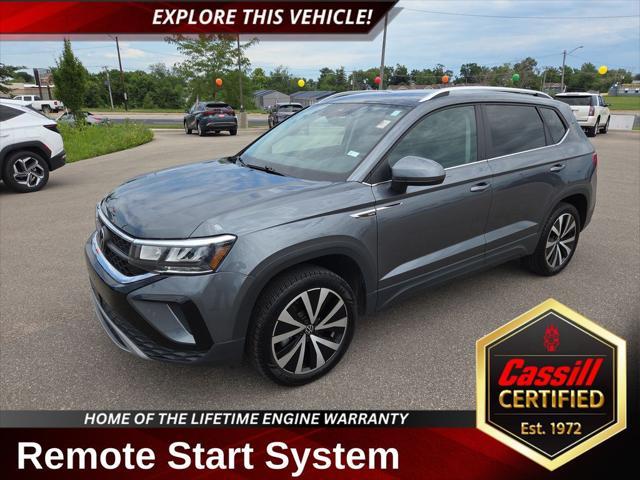 used 2023 Volkswagen Taos car, priced at $21,724