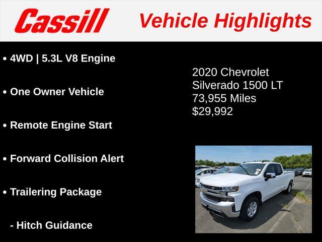 used 2020 Chevrolet Silverado 1500 car, priced at $29,992