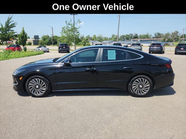 used 2023 Hyundai Sonata Hybrid car, priced at $23,653