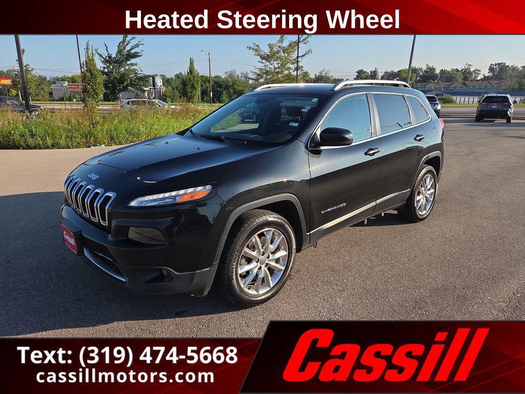 used 2015 Jeep Cherokee car, priced at $11,169