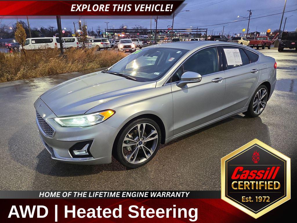 used 2020 Ford Fusion car, priced at $16,303