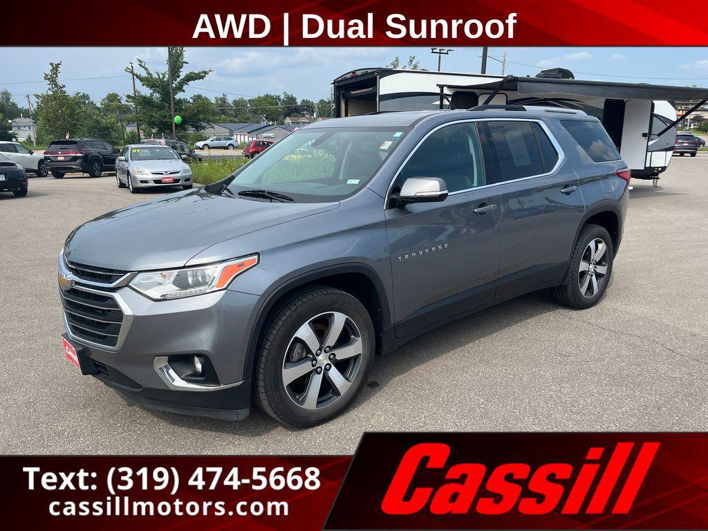 used 2018 Chevrolet Traverse car, priced at $12,218