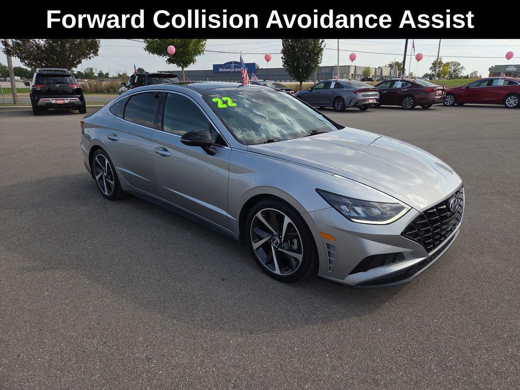 used 2022 Hyundai Sonata car, priced at $17,689