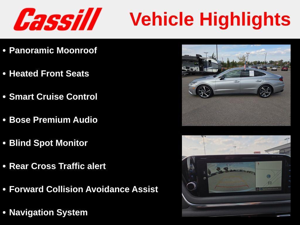 used 2022 Hyundai Sonata car, priced at $17,689