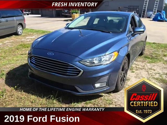 used 2019 Ford Fusion car, priced at $15,797