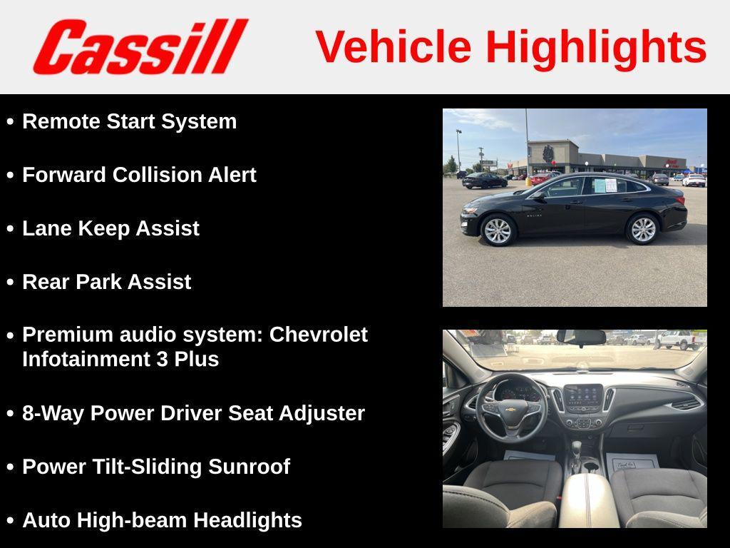 used 2024 Chevrolet Malibu car, priced at $20,379