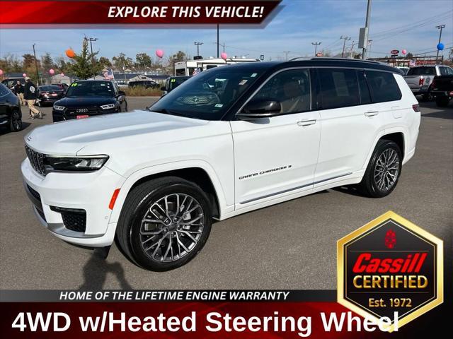 used 2022 Jeep Grand Cherokee L car, priced at $37,925