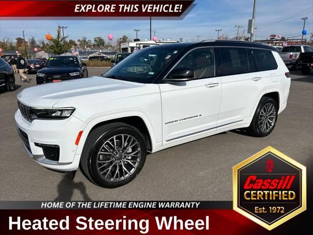 used 2022 Jeep Grand Cherokee L car, priced at $40,603