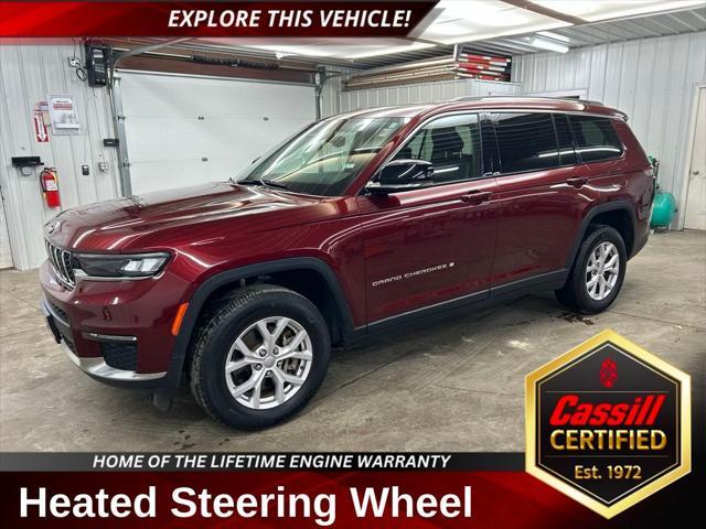 used 2021 Jeep Grand Cherokee L car, priced at $31,950