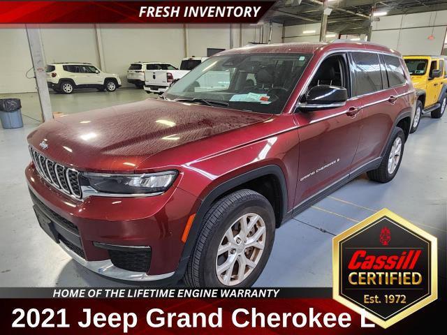 used 2021 Jeep Grand Cherokee L car, priced at $34,000