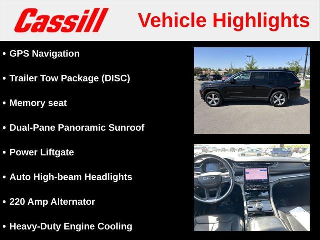 used 2021 Jeep Grand Cherokee L car, priced at $31,996