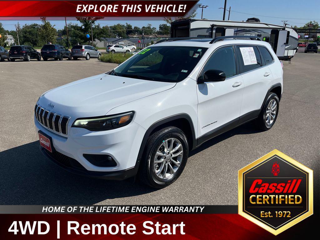 used 2022 Jeep Cherokee car, priced at $23,274