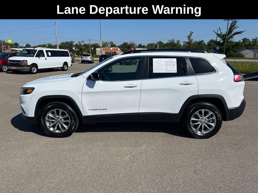 used 2022 Jeep Cherokee car, priced at $23,274