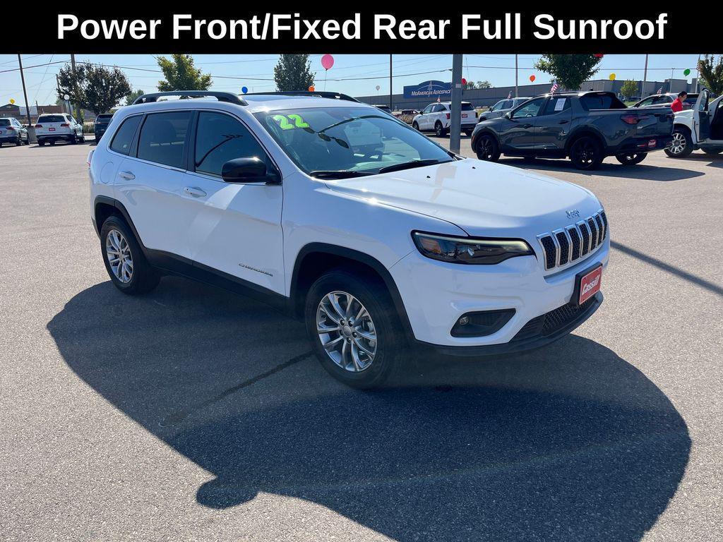 used 2022 Jeep Cherokee car, priced at $23,274
