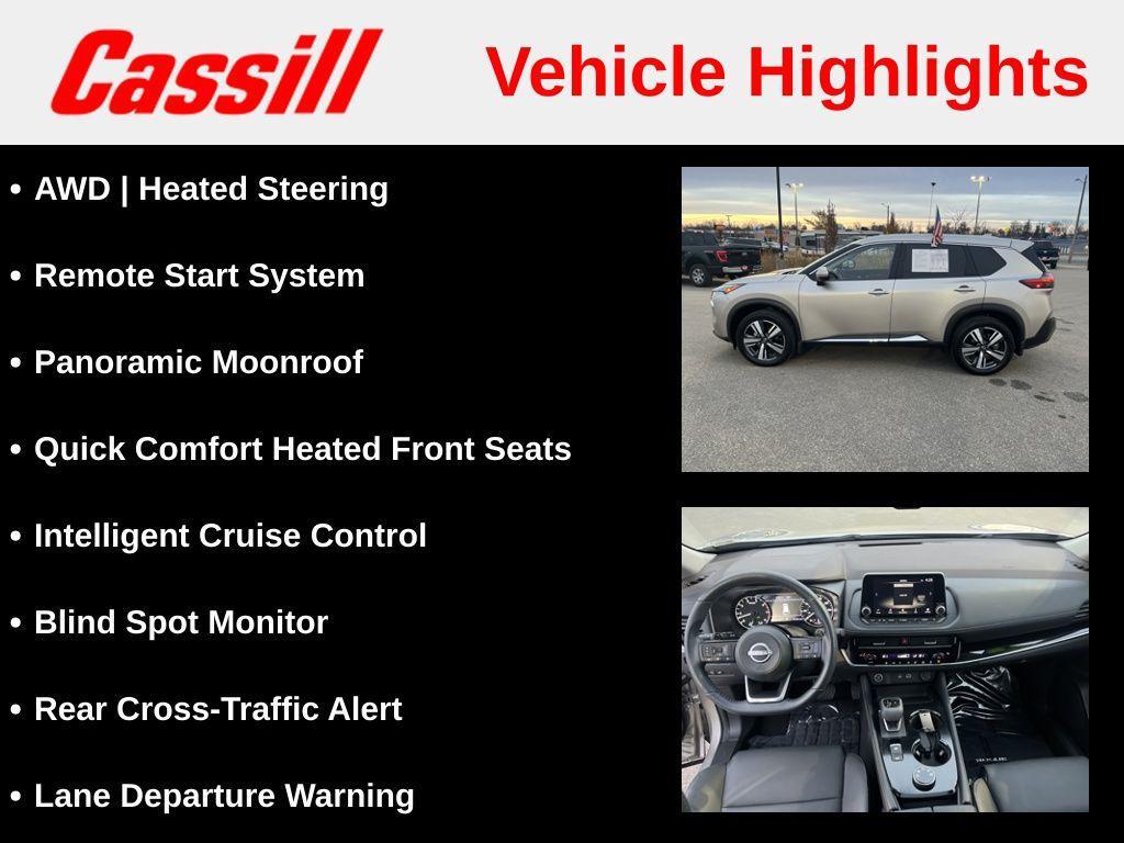 used 2023 Nissan Rogue car, priced at $27,173